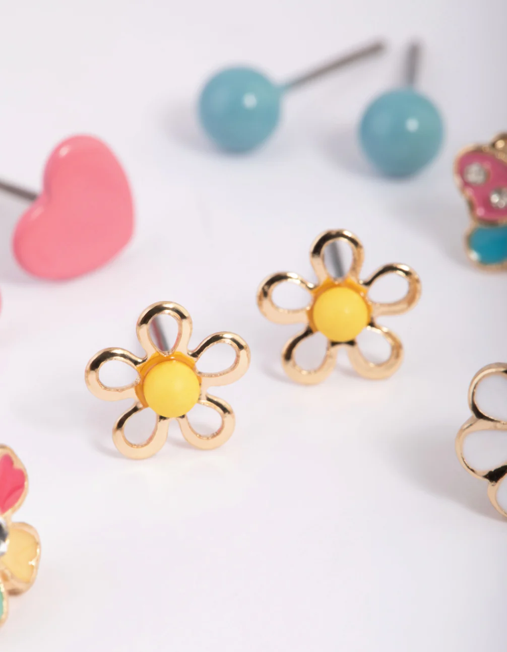 Kids Bright Garden Stud Earring 6-Pack - Image 2