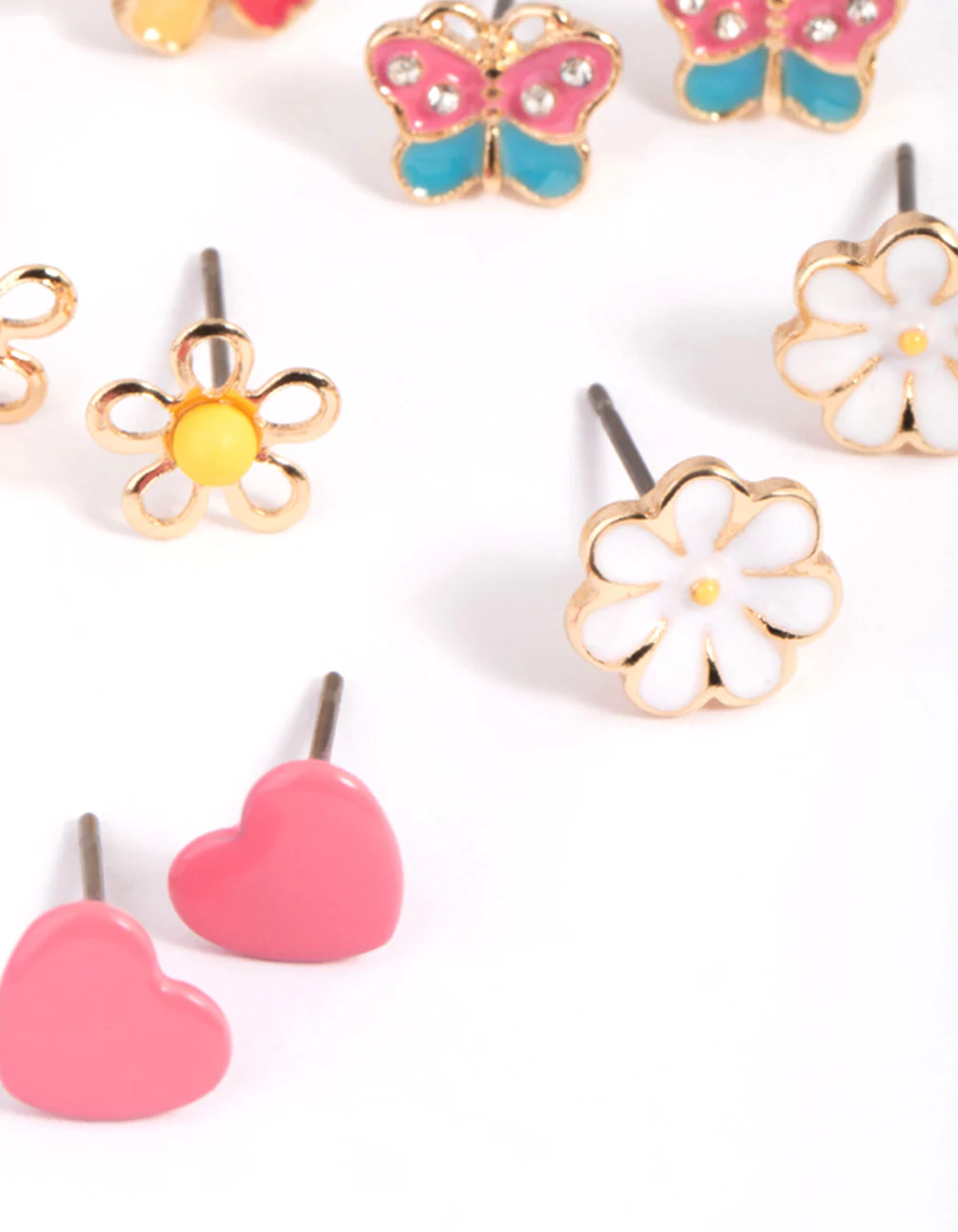 Kids Bright Garden Stud Earring 6-Pack - Image 3