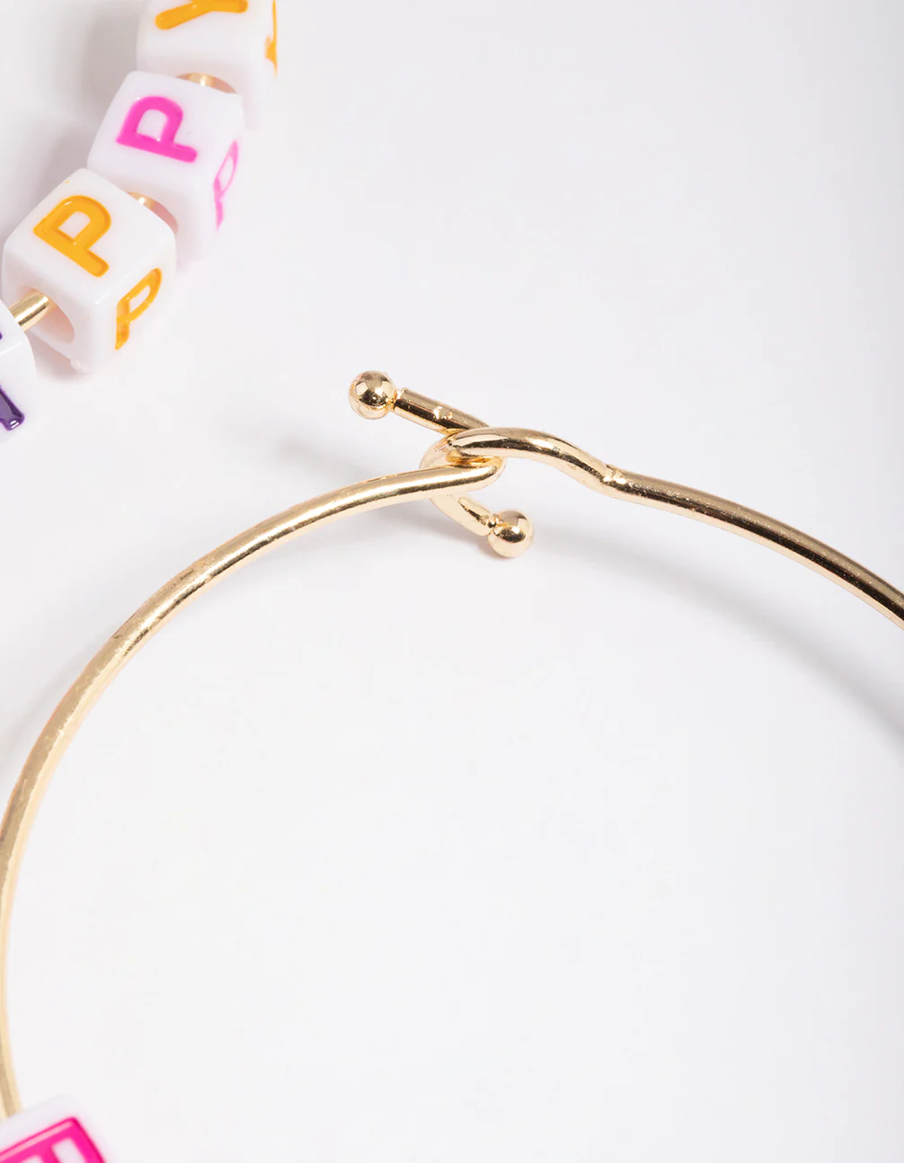 Kids Bright Word BFF Cuff Bangle - Image 3