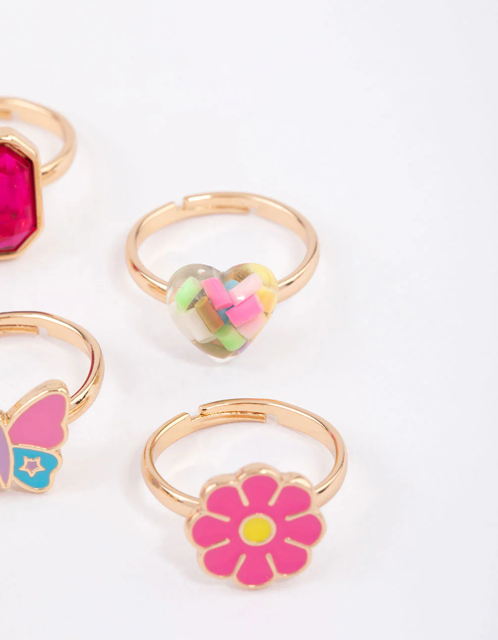 Kids Flower Garden Ring 6-Pack - Image 3