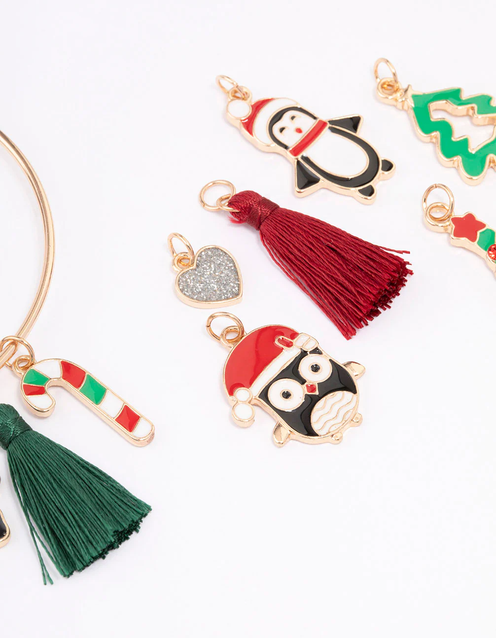 Kids Novelty Gold DIY Christmas Bracelet Pack - Image 2
