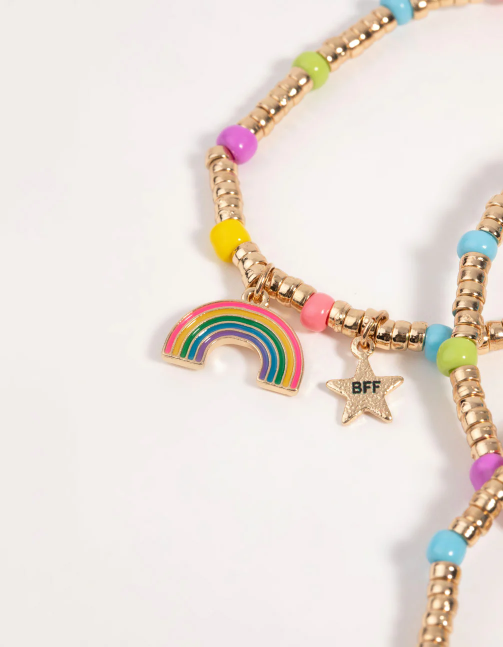 Kids Rainbow Star Best Friend Bracelet Pack - Image 3