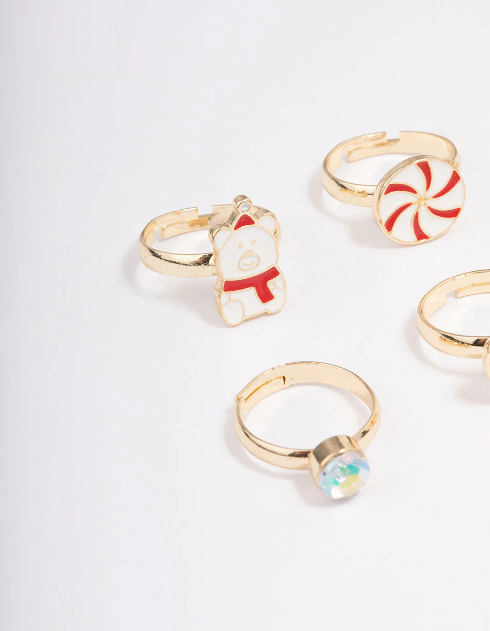 Kids Christmas Penguin Ring 6-Pack - Image 2