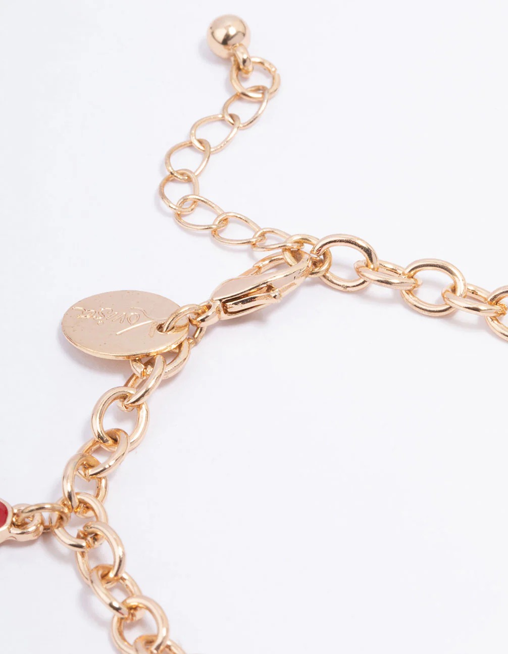 Kids Christmas Gingerbread Charm Bracelet - Image 3
