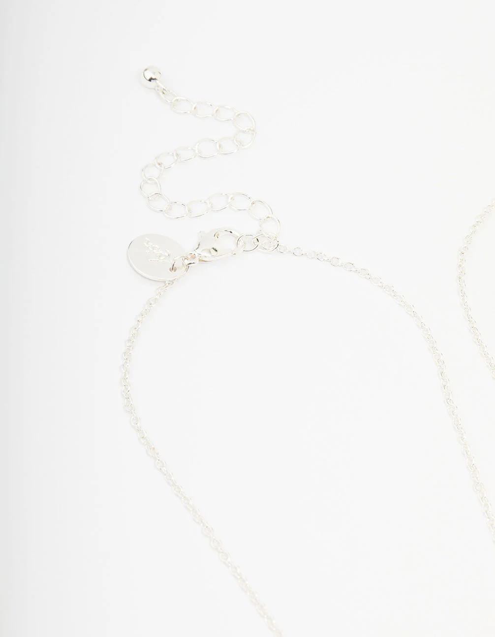 Kids Silver Butterfly & Heart Best Friends Necklace Pack - Image 3