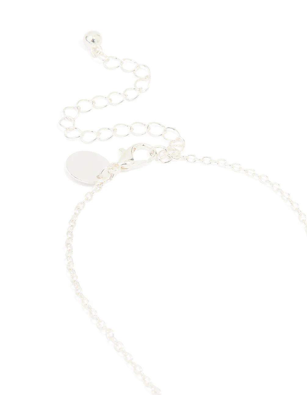 Kids Silver Pastel Heart BFF Necklaces 2-Pack - Image 3