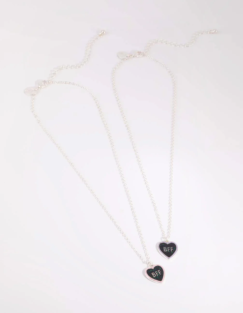 Kids Mood Heart Best Friend Necklace Set - Image 2