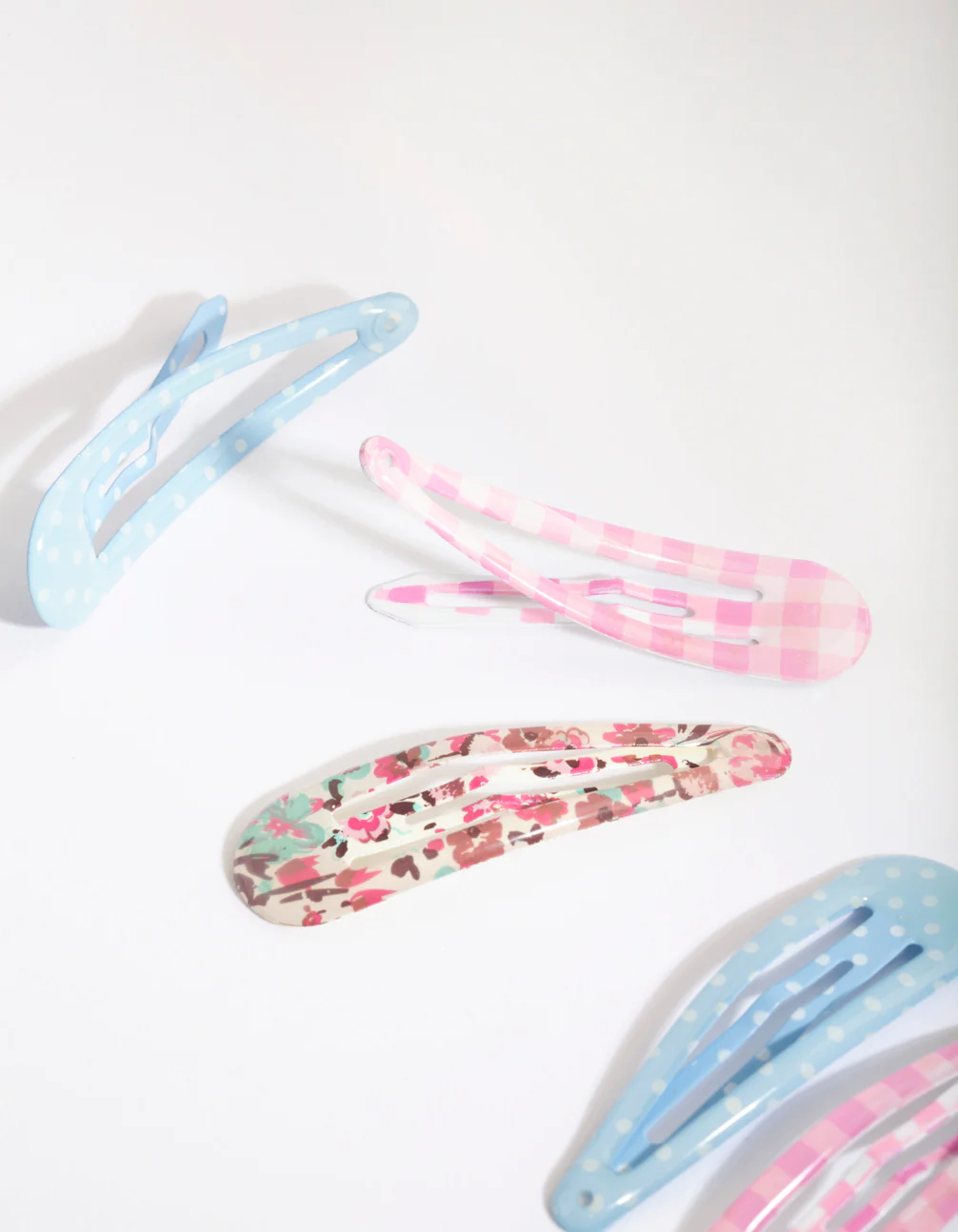 Kids Coated Metal Pastel 6 Clip 6-Pack - Image 2