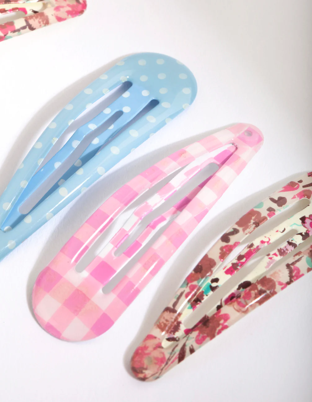 Kids Coated Metal Pastel 6 Clip 6-Pack - Image 3