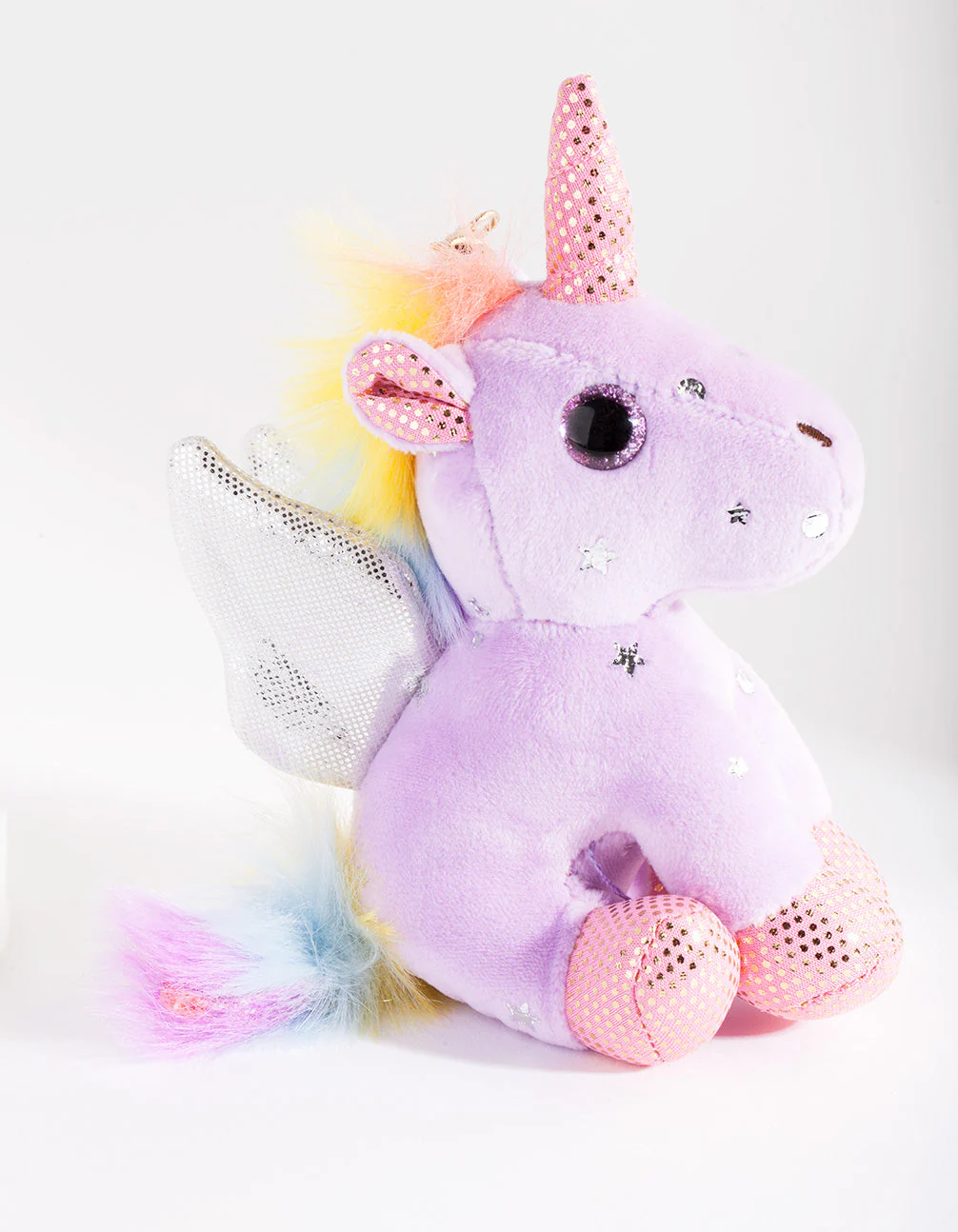 Kids Purple Unicorn Keyring - Image 2