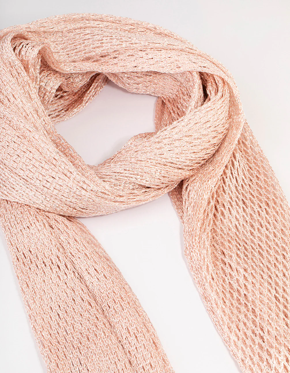 Large Drape Fabric Necklace Scarf - Image 2