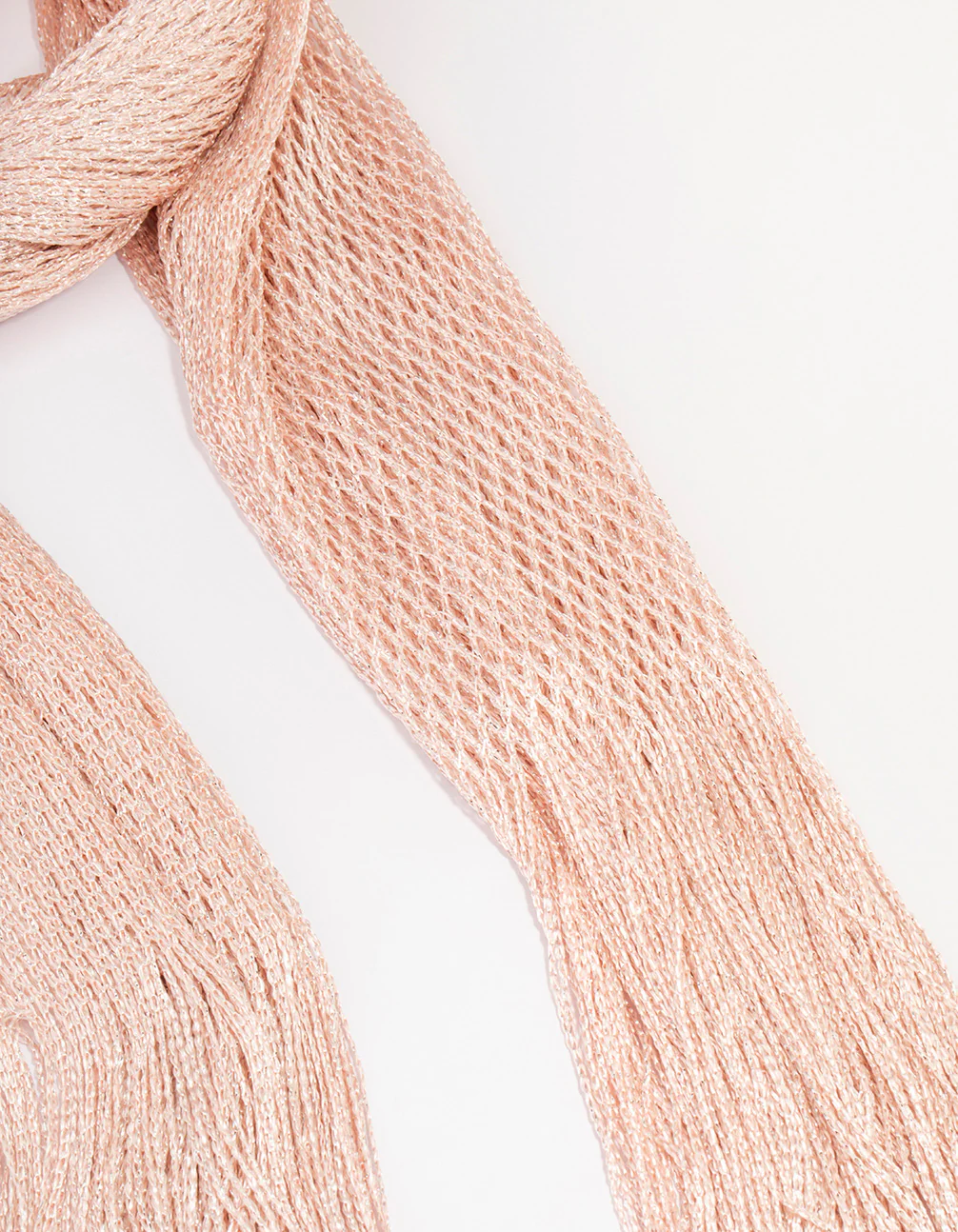 Large Drape Fabric Necklace Scarf - Image 3