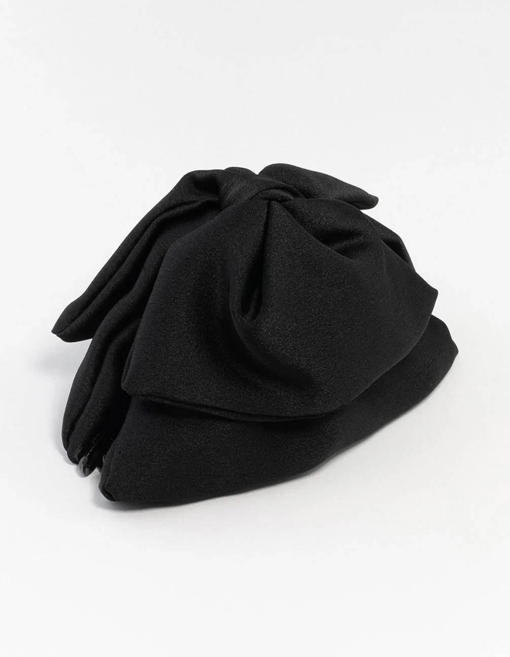 Large Fabric Bow Front Claw Clip - Image 2