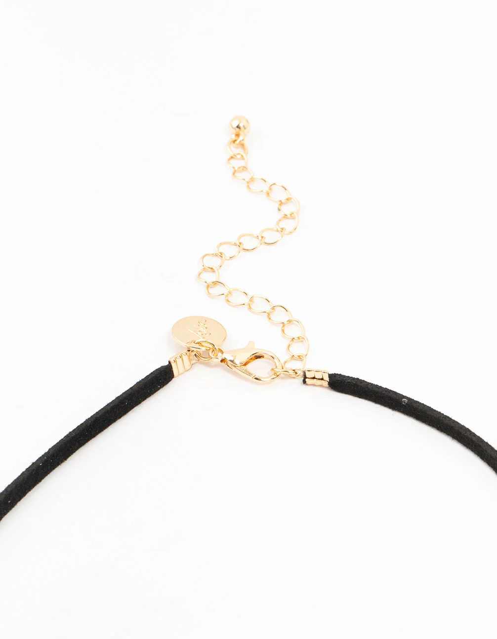 Large Purple Puffy Love Heart Cord Necklace - Image 3