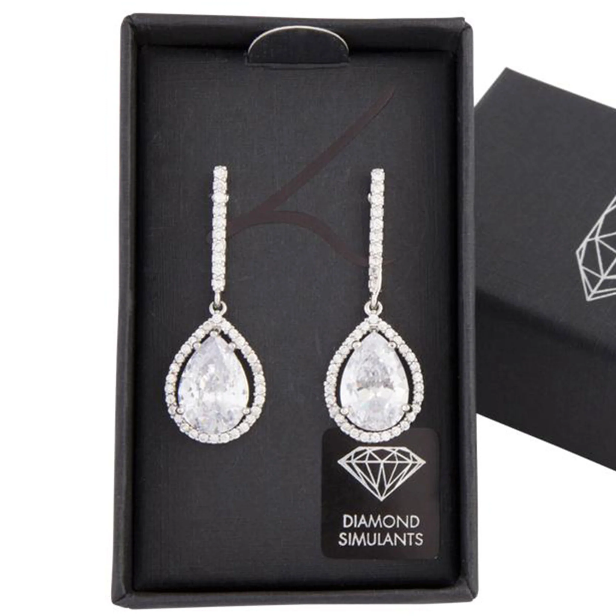 Crystal Dazzle Drop Earring - Image 2
