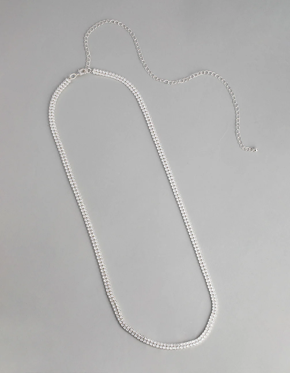 Silver Cubic Zirconia Belt - Image 2