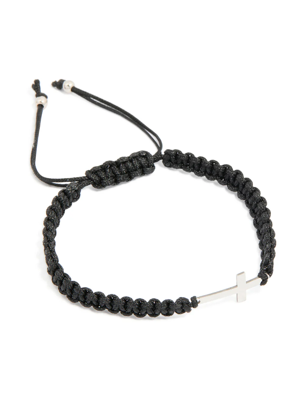 Mens Waterproof Stainless Steel Cross Toggle Bracelet
