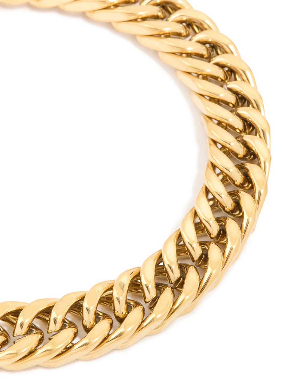 Mens Waterproof Stainless Steel Large Miami Cuban Link Bracelet - Image 4