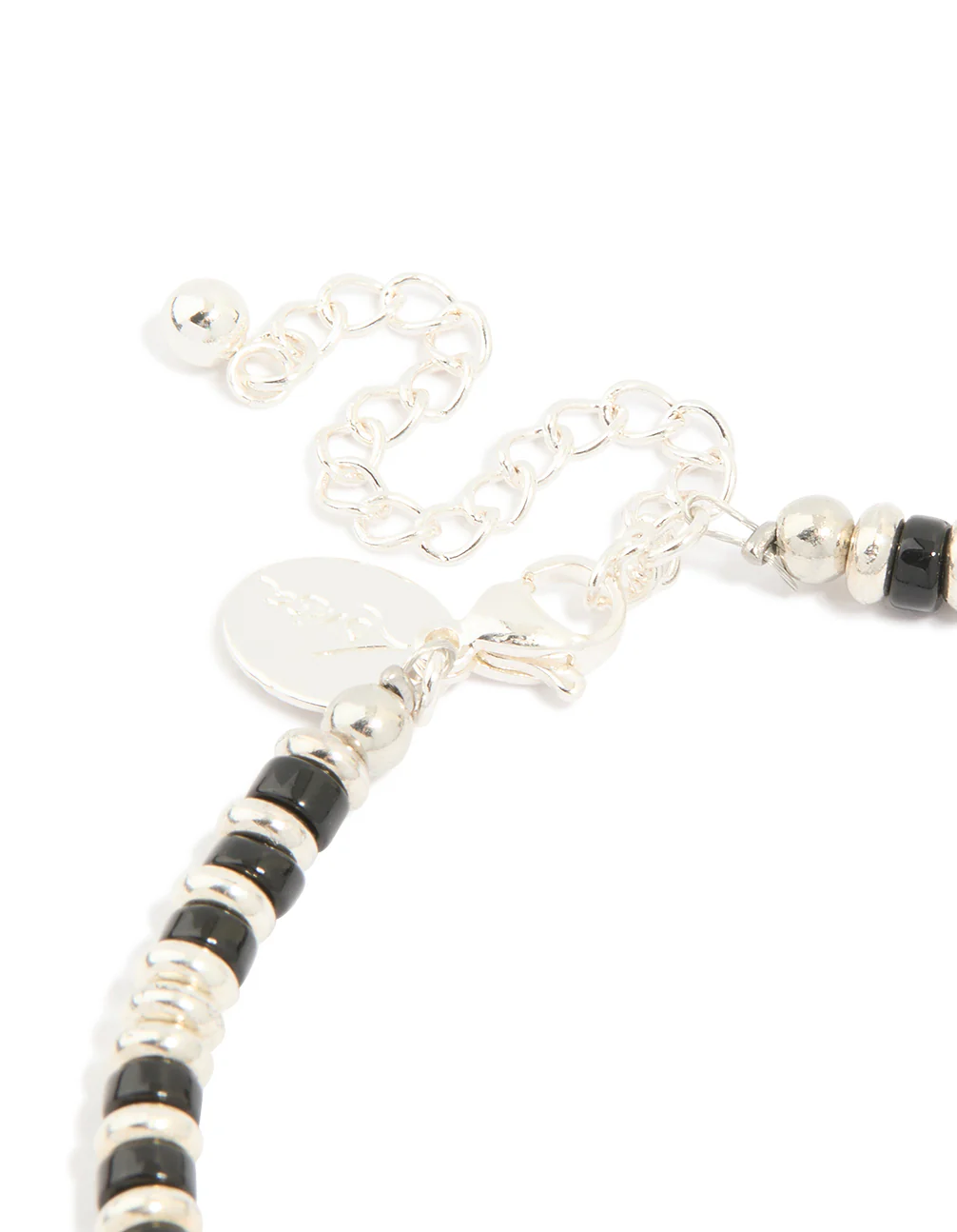Mens Waterproof Stainless Steel Small Semi Precious Bead Bracelet - Image 5