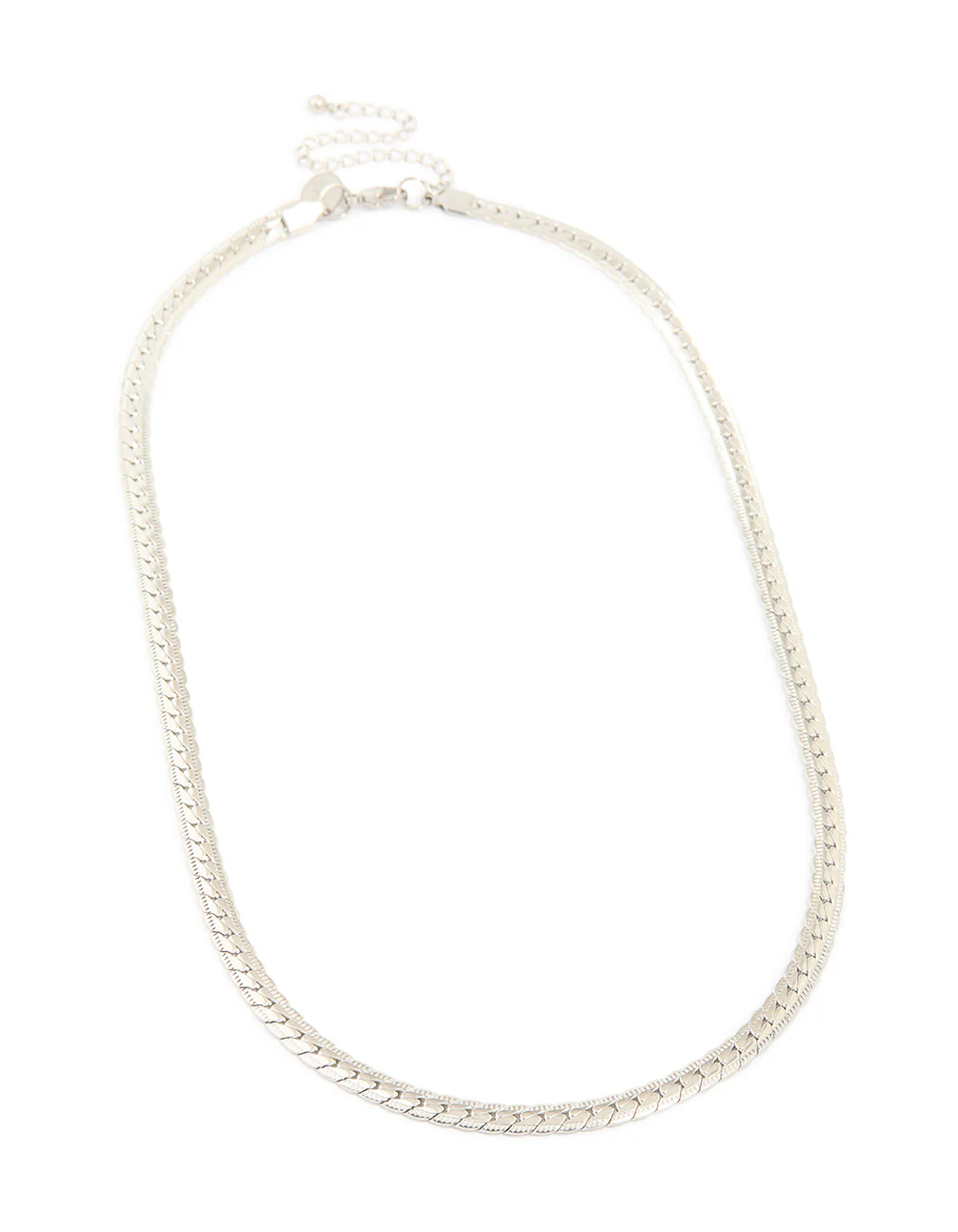 Mens Waterproof Stainless Steel Smooth Snake Chain Necklace - Image 4