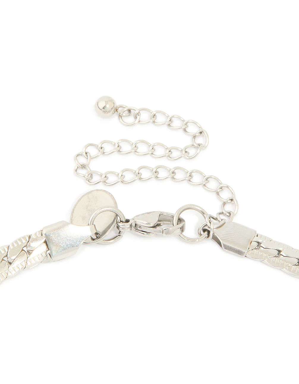 Mens Waterproof Stainless Steel Smooth Snake Chain Necklace - Image 5