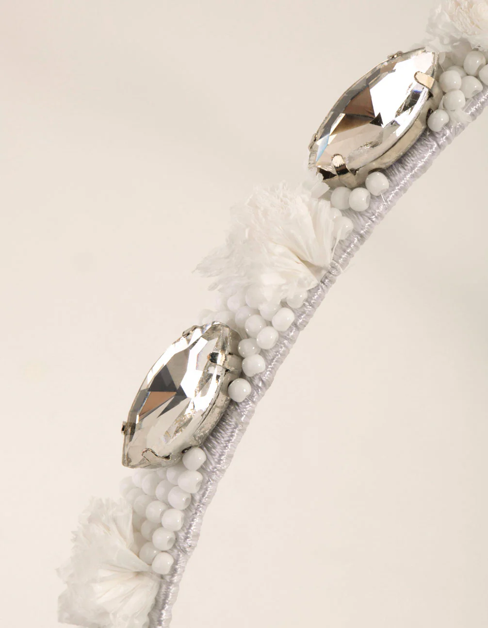 Micro Raffia Detail Alice Band - Image 3