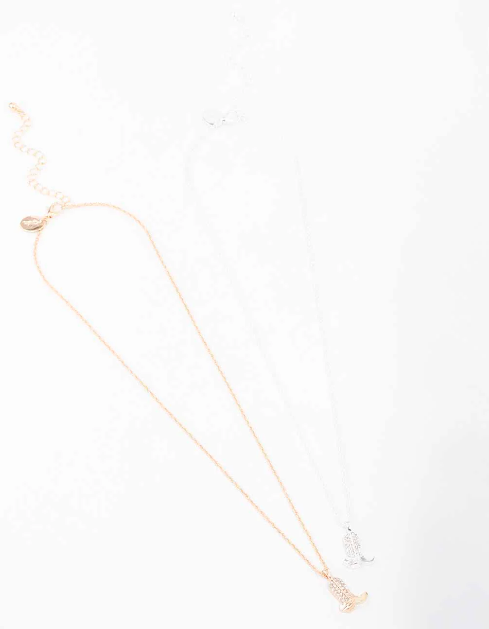Mixed Metal Cowboy Boots Necklace Pack - Image 3