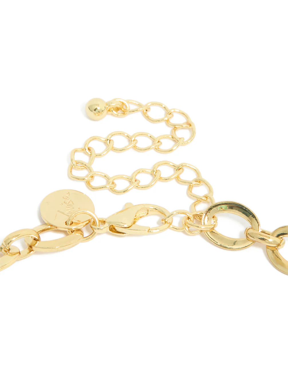 Mixed Metal Plated Cubic Zirconia Bar Chain Y-Necklace - Image 3