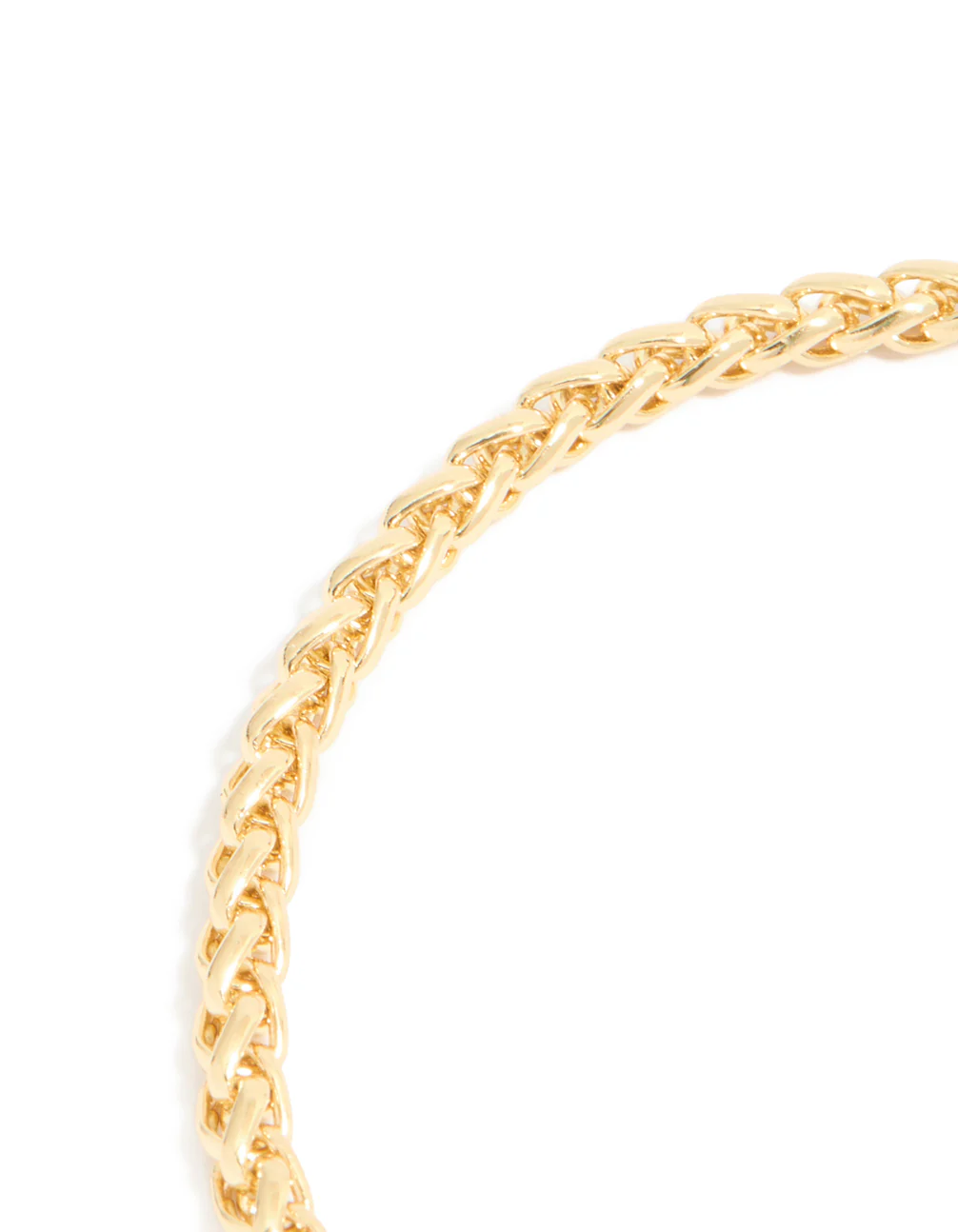 Mixed Metal Plated Cubic Zirconia T & O Chain Bracelet - Image 3