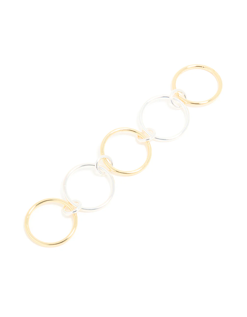 Mixed Metal Solid Linked Rings - Image 2