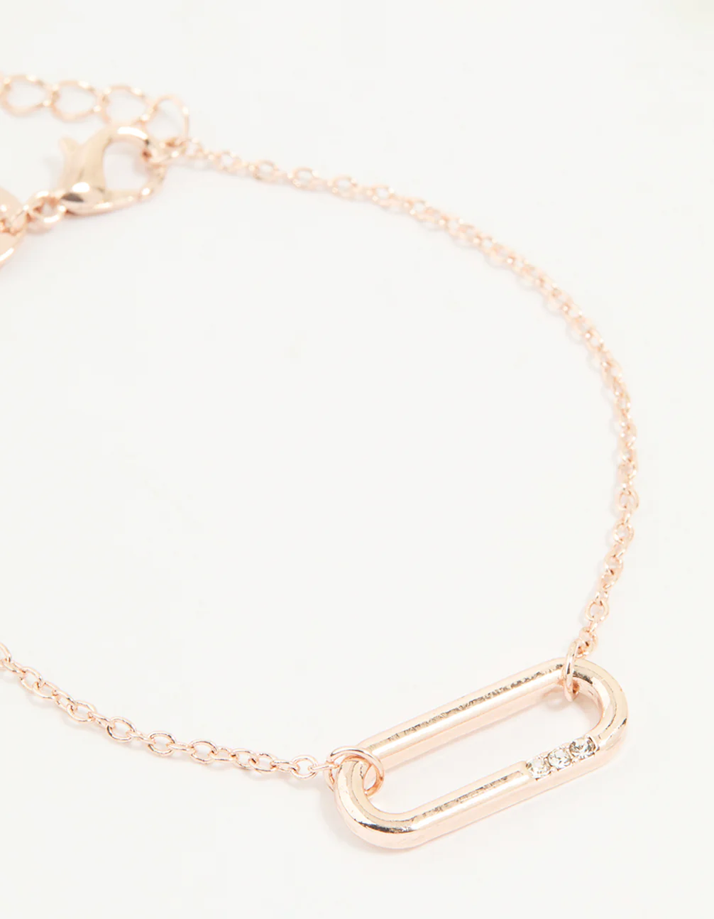 Mixed Metals Diamante Oval Centre Bracelets 3-Pack - Image 2