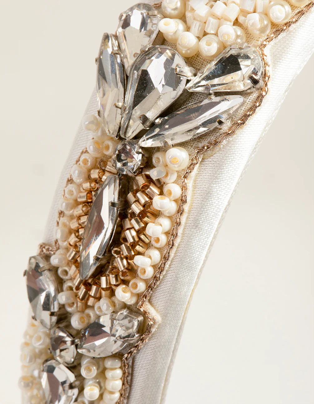 Mixed Pearl Detail Alice Band - Image 3