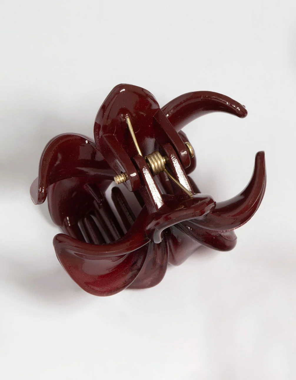 Multicoloured Mini Frangipani Claw Clips 4-Pack - Image 3
