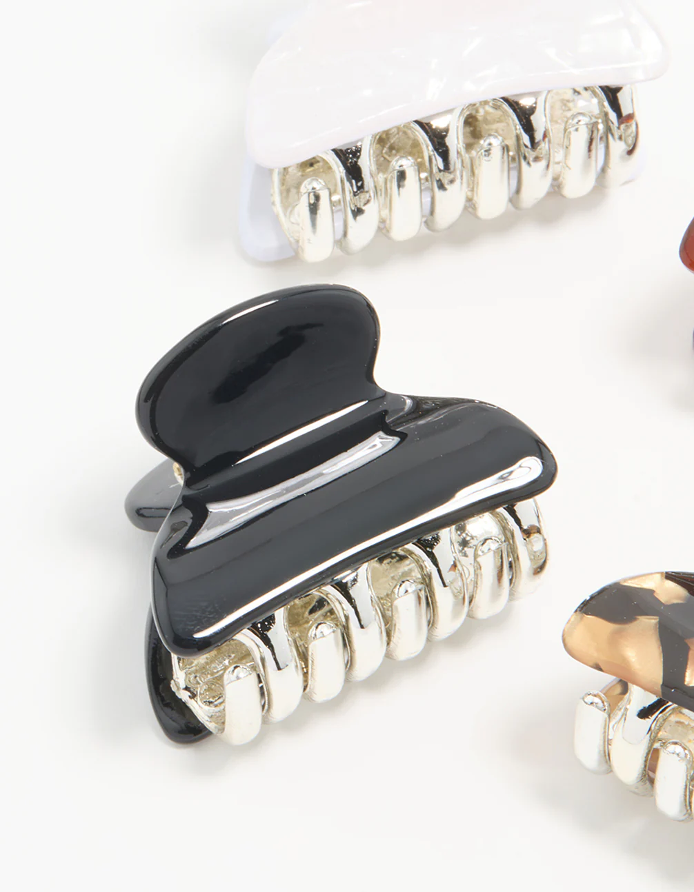 Neutral Acrylic Claw Clips 4-Pack - Image 2
