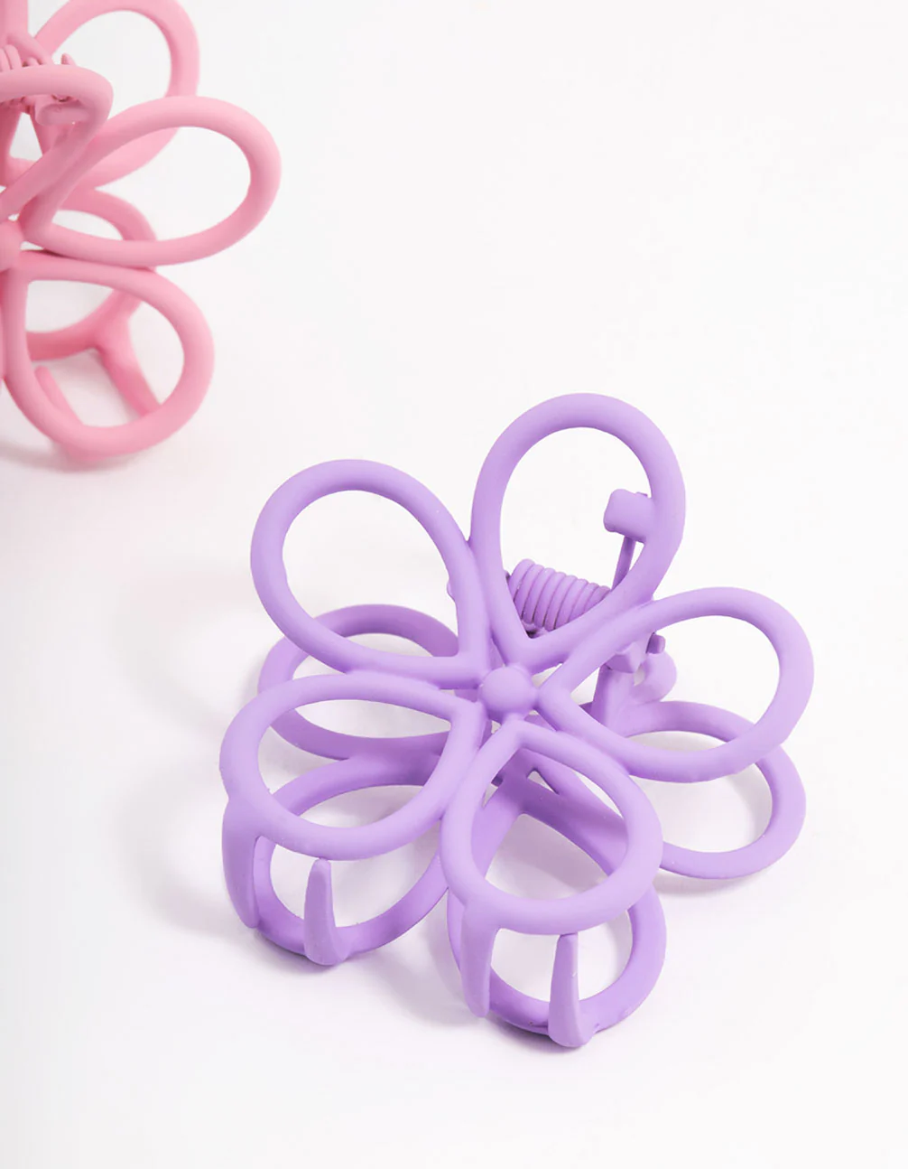 Acylic Flower Claw Clip Pack - Image 3