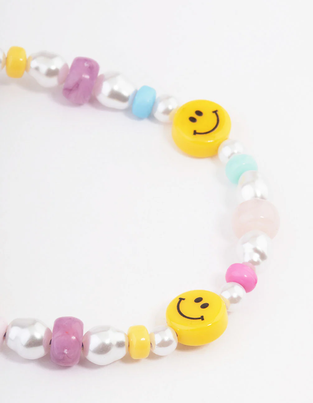 Bead Smiley Multi Bead Bracelet - Image 2