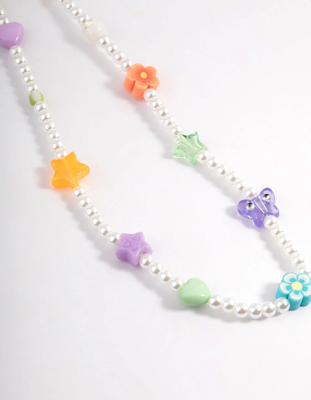 Pearl Multi Bead Phone Chain - Image 2