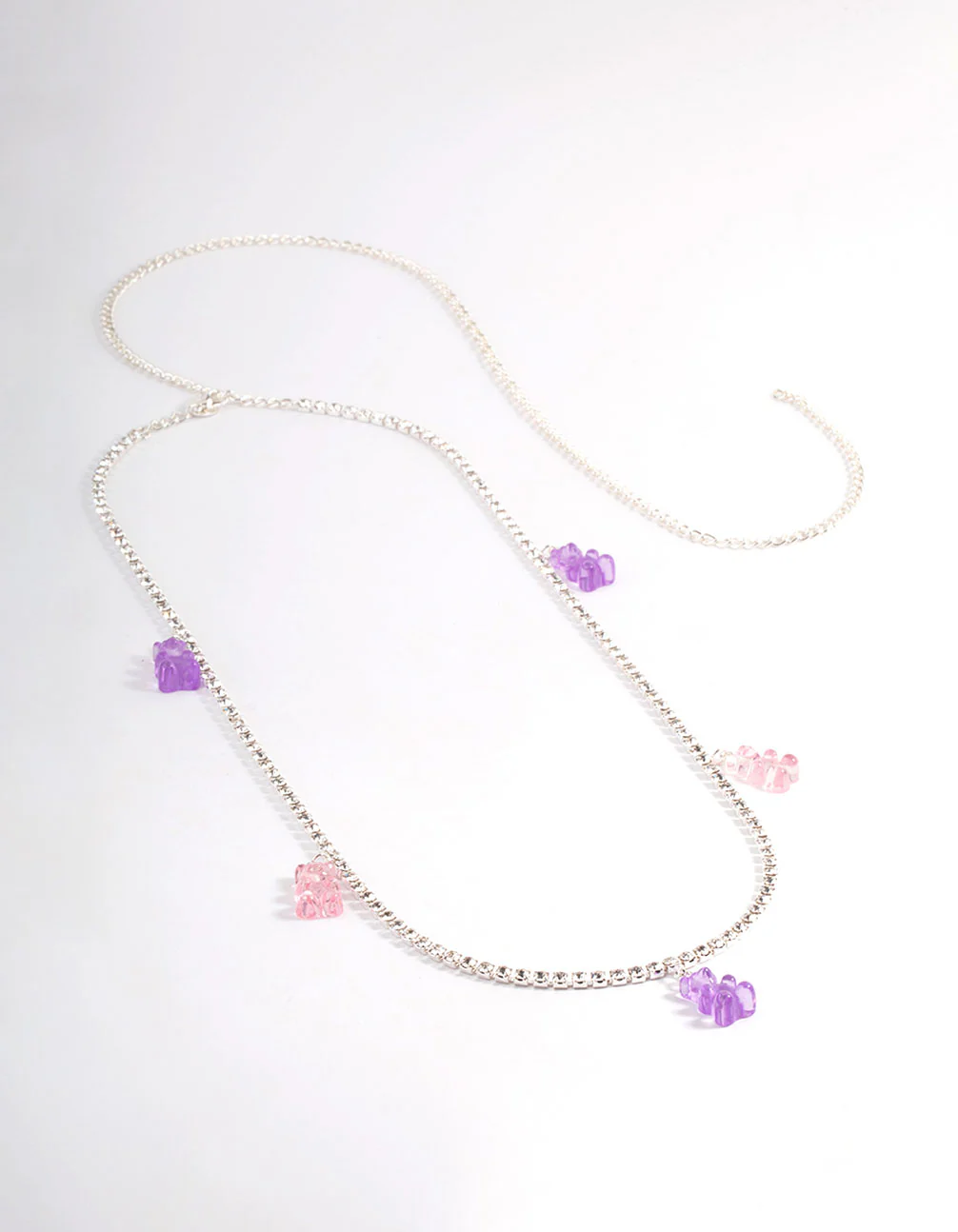 Silver Gummy Bear Charm Belt - Image 2