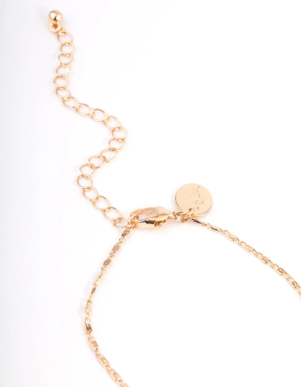 Gold Heart Key Multi Necklace - Image 3