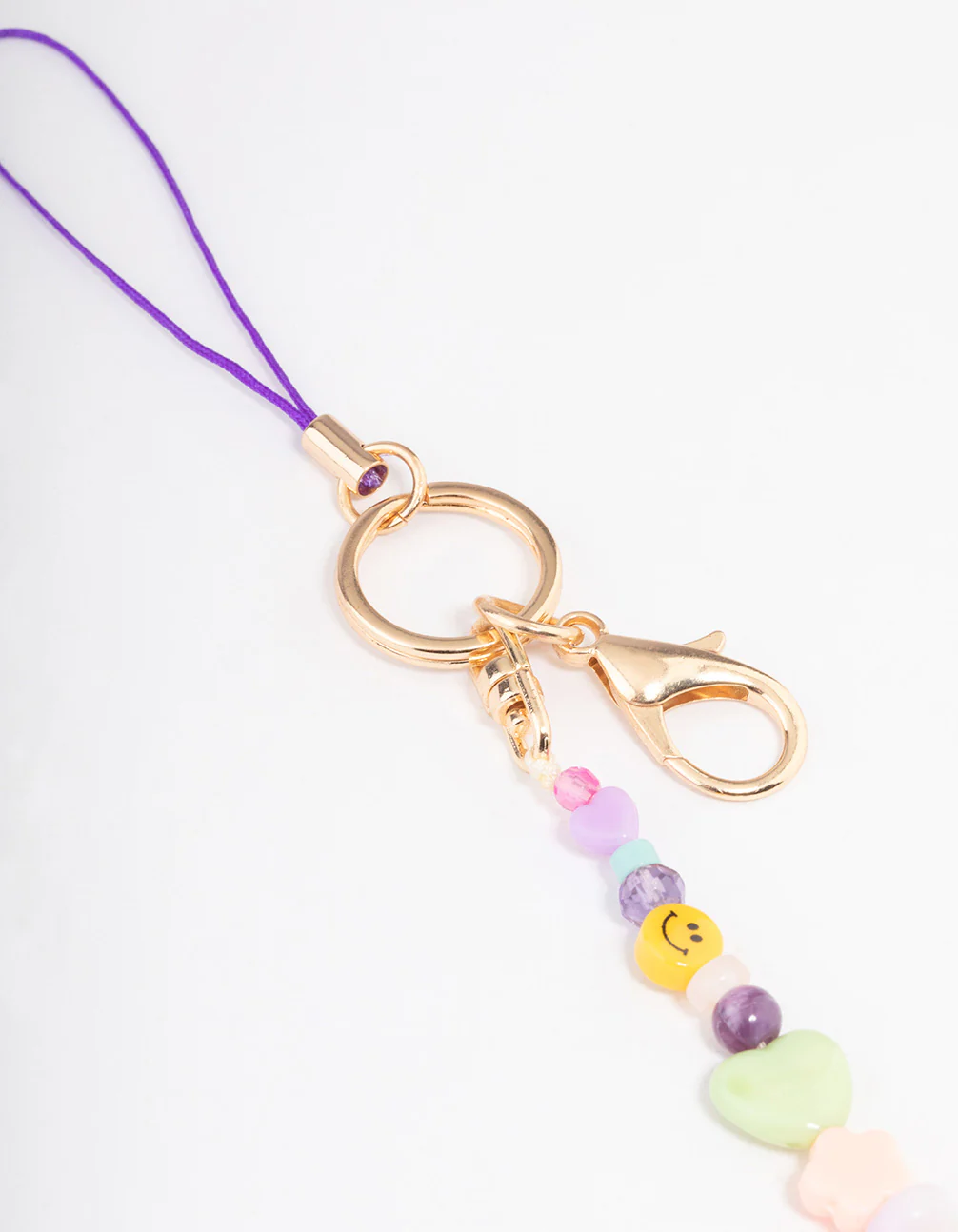 Gold Single Gummy Bear Small Phone Charm - Image 3