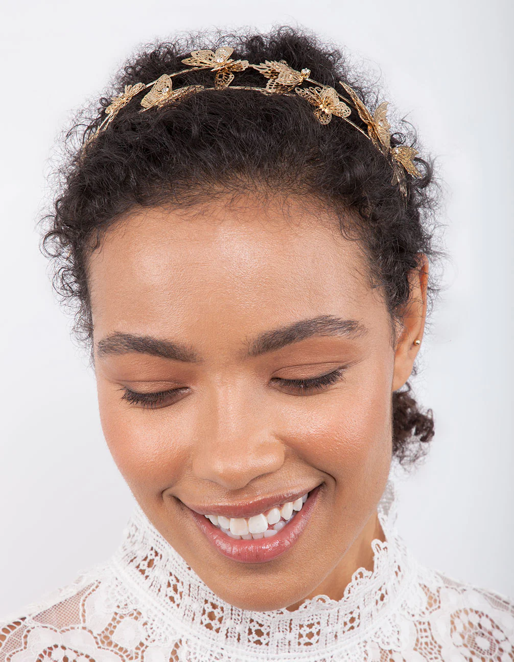 Golden Butterfly Headband - Image 3