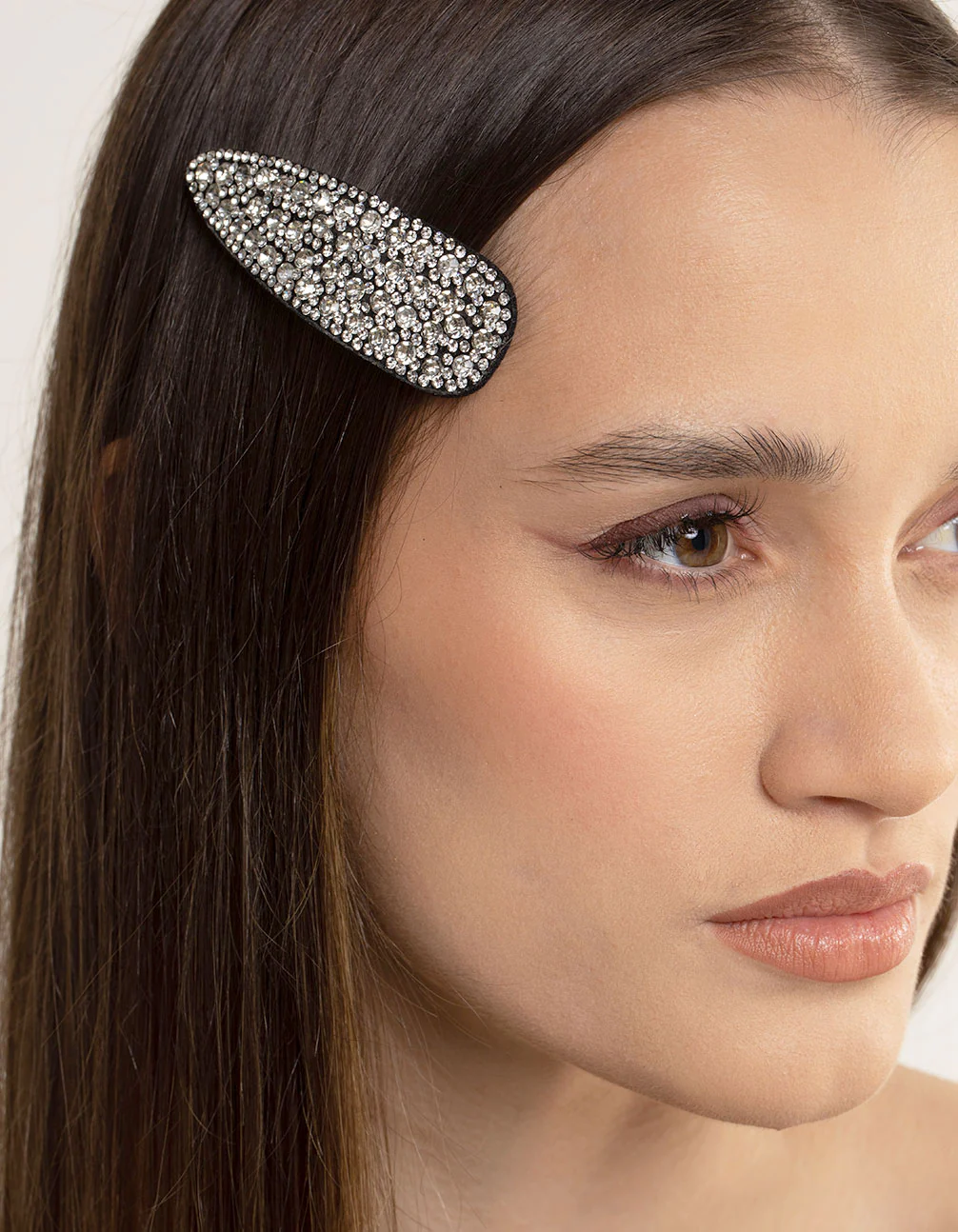 Diamante Teardrop Snap Clip Pack - Image 3