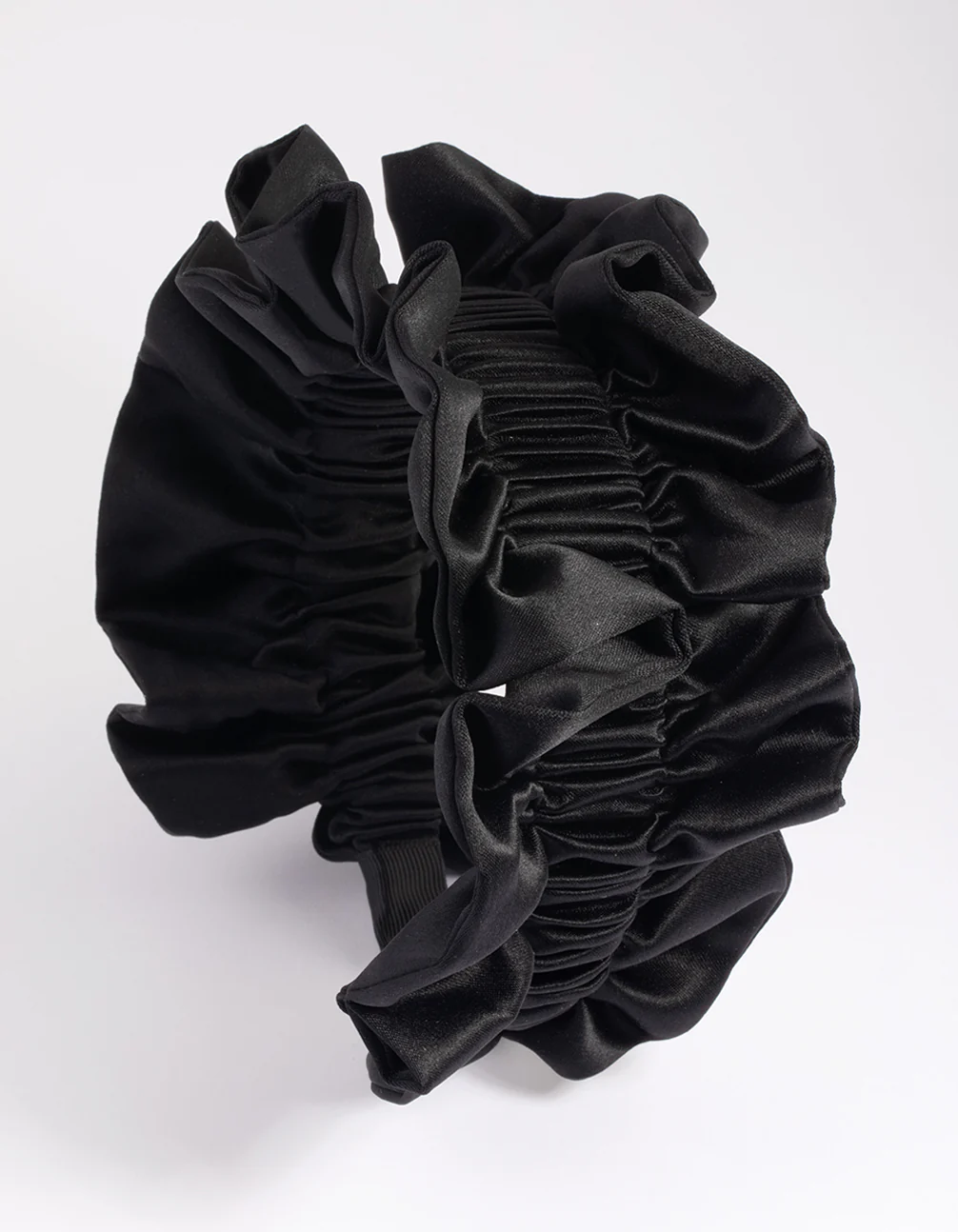 Black Ruffle Headband - Image 3