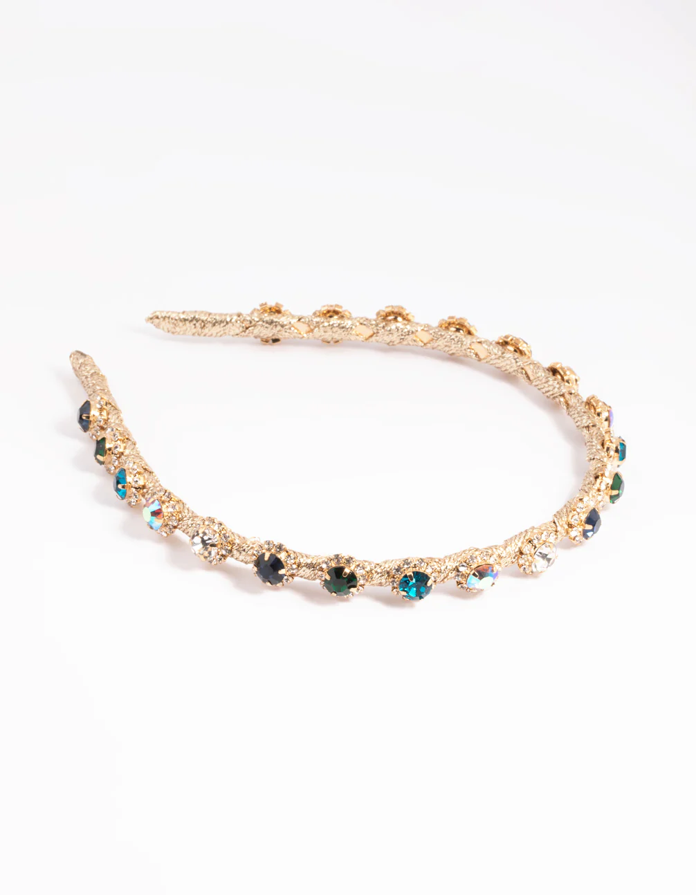 Thread Wrapped Diamante Headband - Image 4