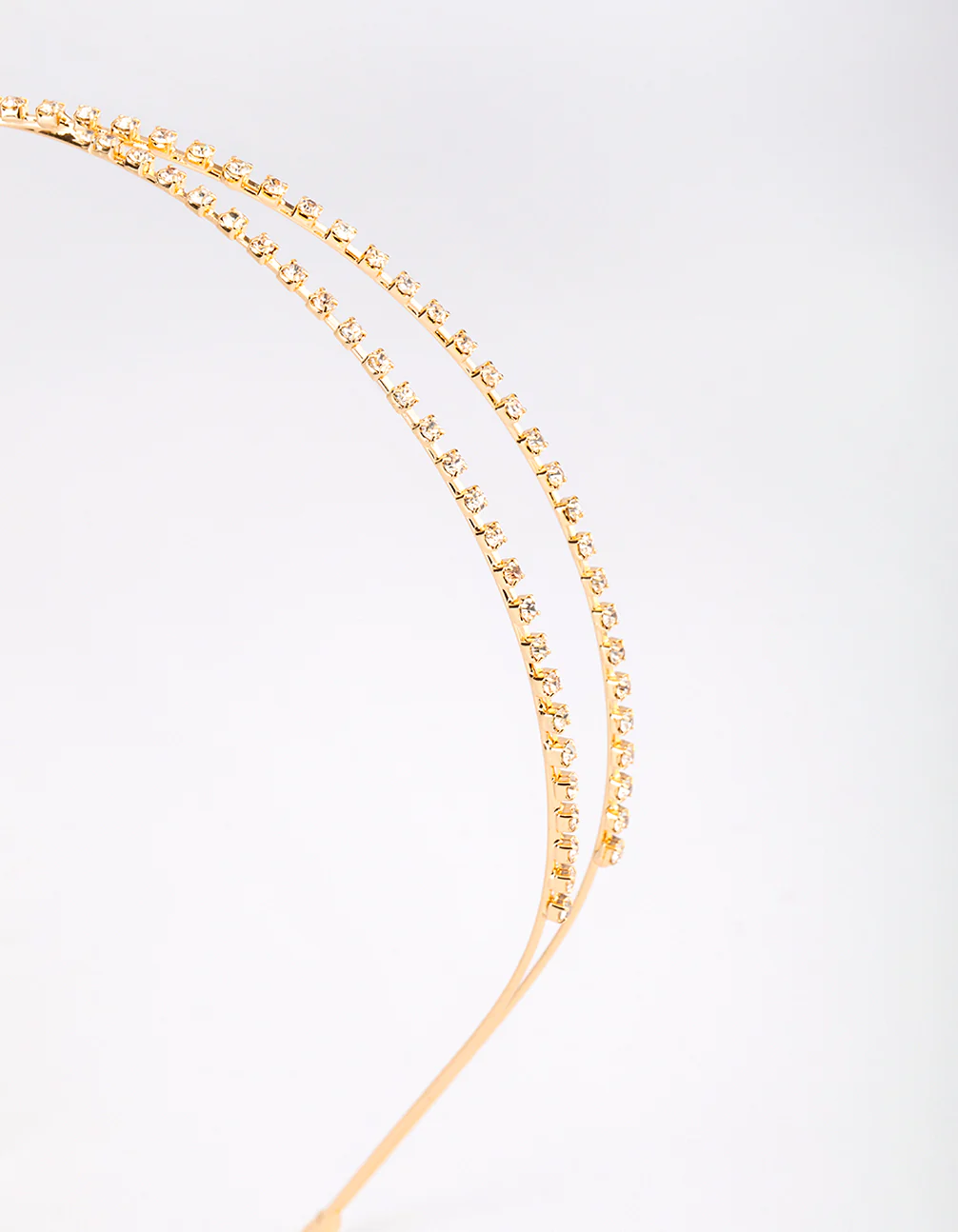 Gold Cross Diamante Headband - Image 2
