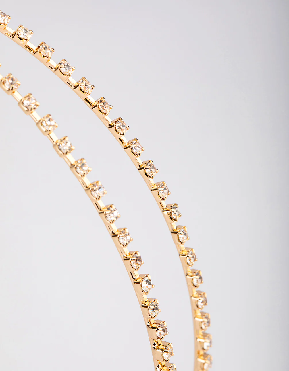 Gold Cross Diamante Headband - Image 3