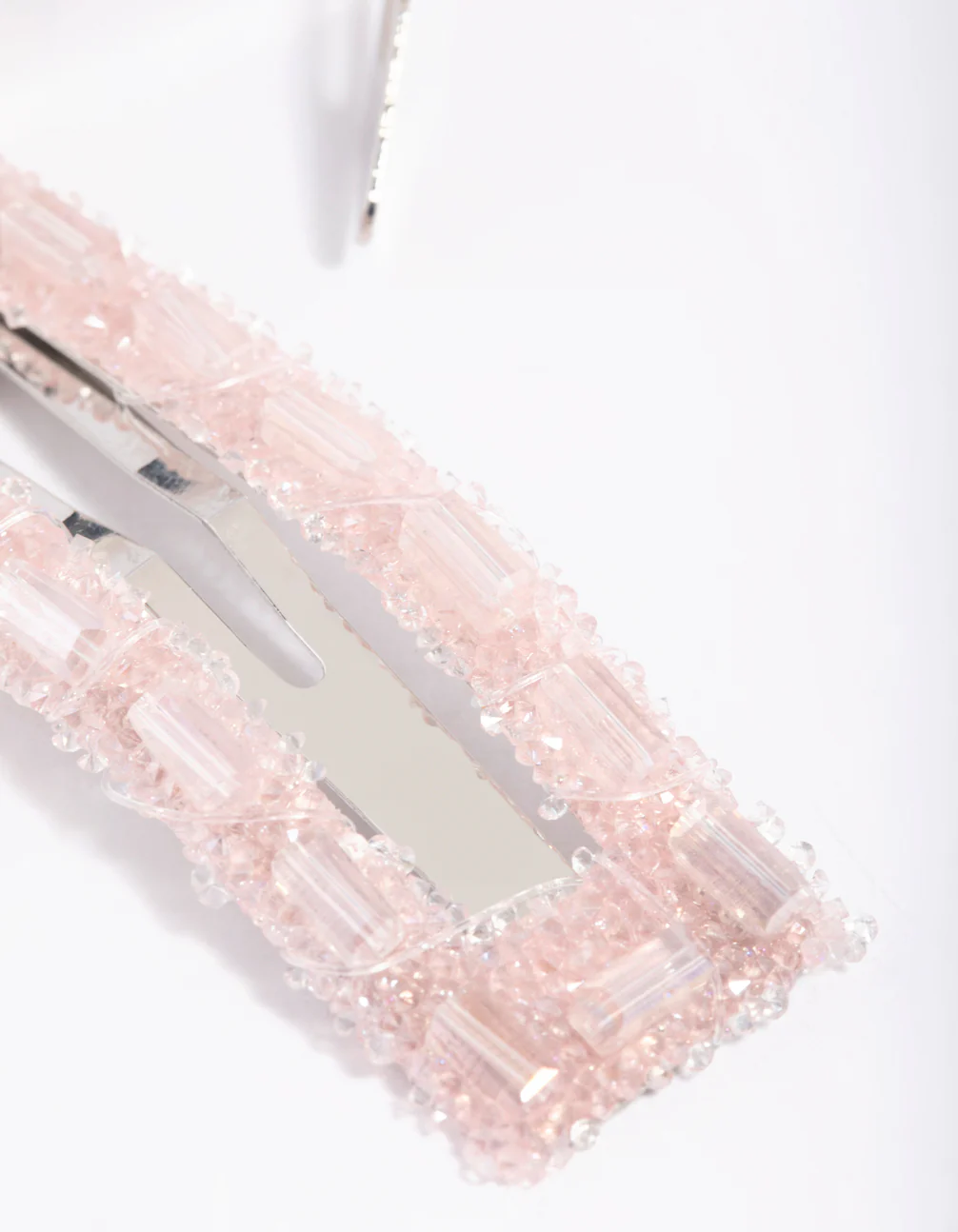 Pink Beaded Clips - Image 3