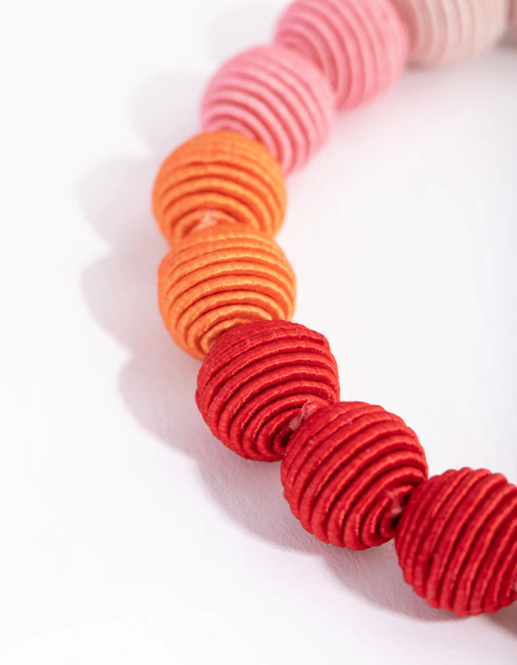 Gold Ombre Balls C-Hoop Earrings - Image 3