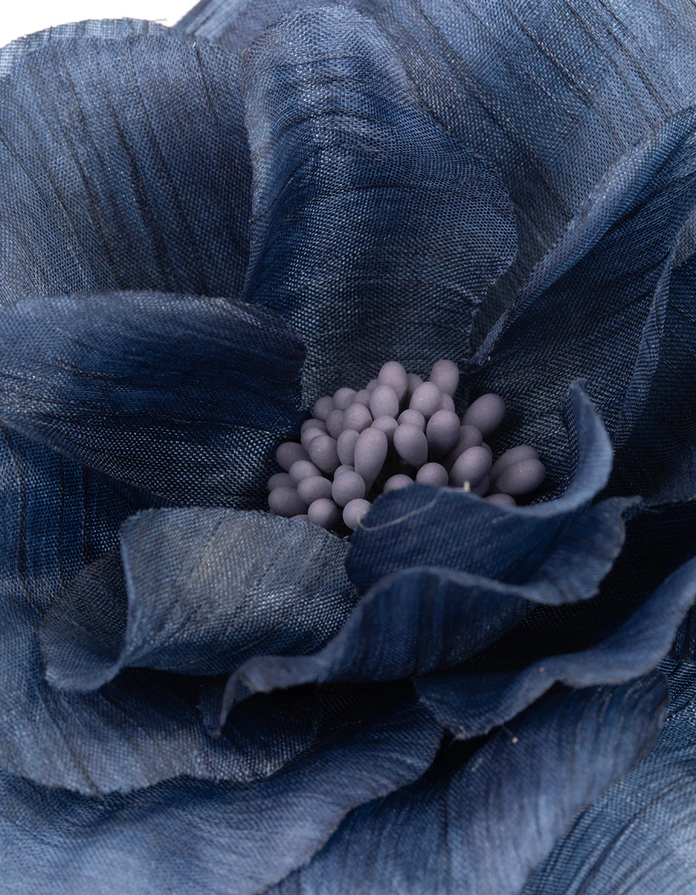 Fabric Textured Flower Corsage - Image 2