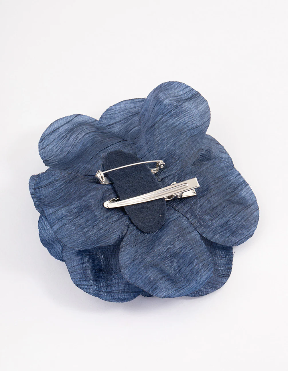 Fabric Textured Flower Corsage - Image 3